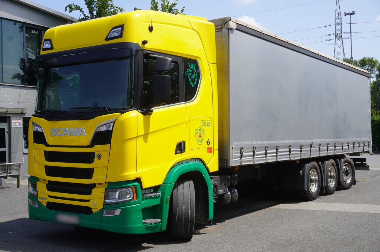 SCANIA R650 V8 8x4 /4 / 2020 / Curtainsider 23 EPAL - Plachtový nákladní auto: obrázek 2 SCANIA R650 V8 8x4 /4 / 2020 / Curtainsider 23 EPAL - Plachtový nákladní auto: obrázek 2