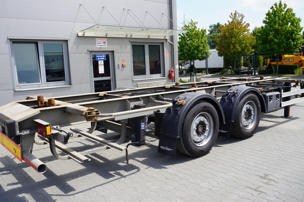 SPIER Trailer ZWL 290 BDF / 18 t - Přívěs-podvozek: obrázek 1 SPIER Trailer ZWL 290 BDF / 18 t - Přívěs-podvozek: obrázek 1