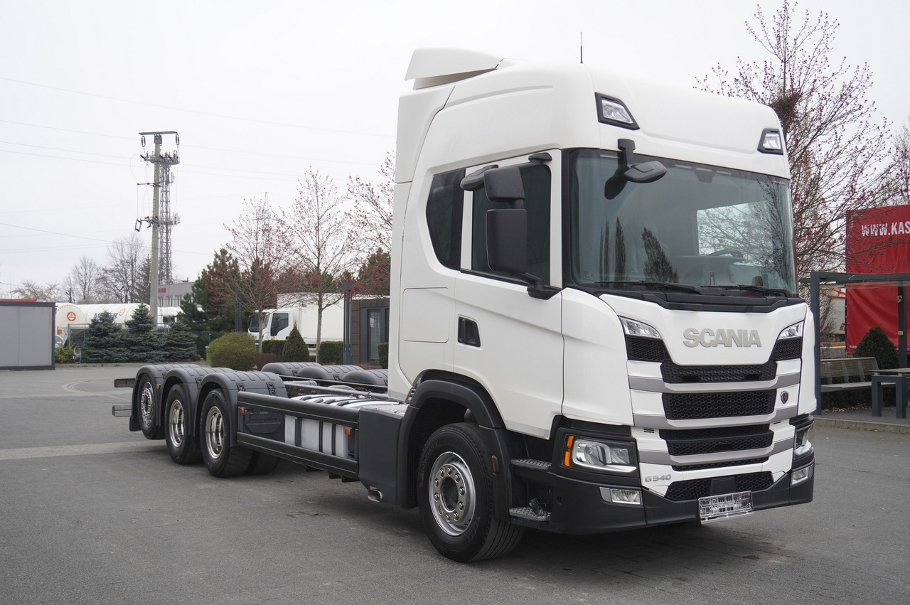 Scania G540 8x4 / Chassis 8.7 m / Steered axle / 2021 - Podvozek s kabinou: obrázek 1 Scania G540 8x4 / Chassis 8.7 m / Steered axle / 2021 - Podvozek s kabinou: obrázek 1