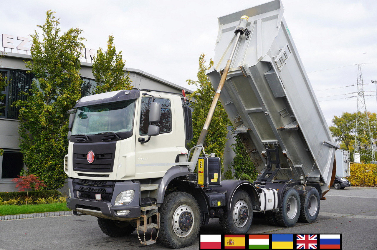 TATRA Phoenix 8x8 Twin-Steer Quad/A dump truck / 30 tho. km - Pevný dempr: obrázek 1 TATRA Phoenix 8x8 Twin-Steer Quad/A dump truck / 30 tho. km - Pevný dempr: obrázek 1
