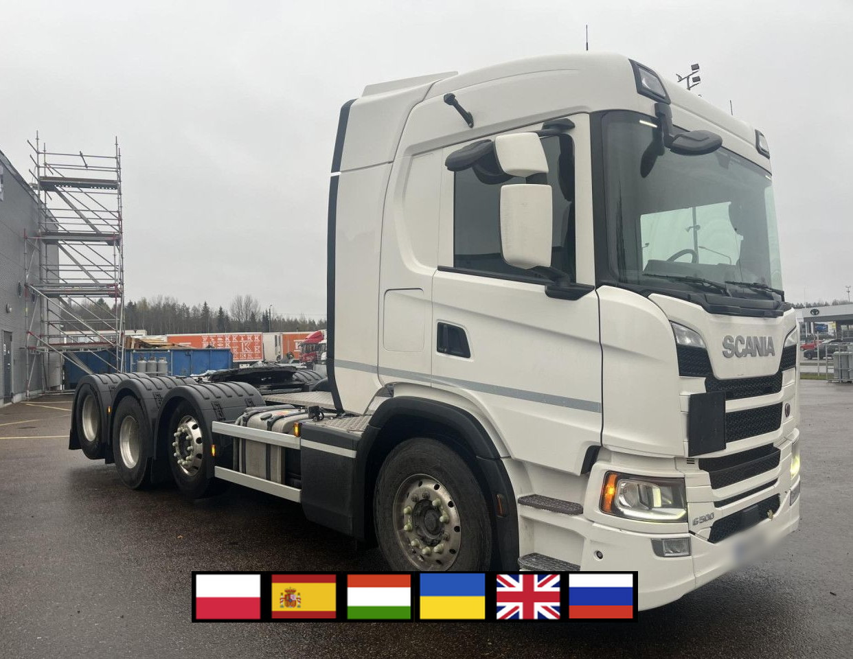 SCANIA G500 8×2 Tractor Unit / Full ADR / Sleeper Cab - Tahač: obrázek 1 SCANIA G500 8×2 Tractor Unit / Full ADR / Sleeper Cab - Tahač: obrázek 1