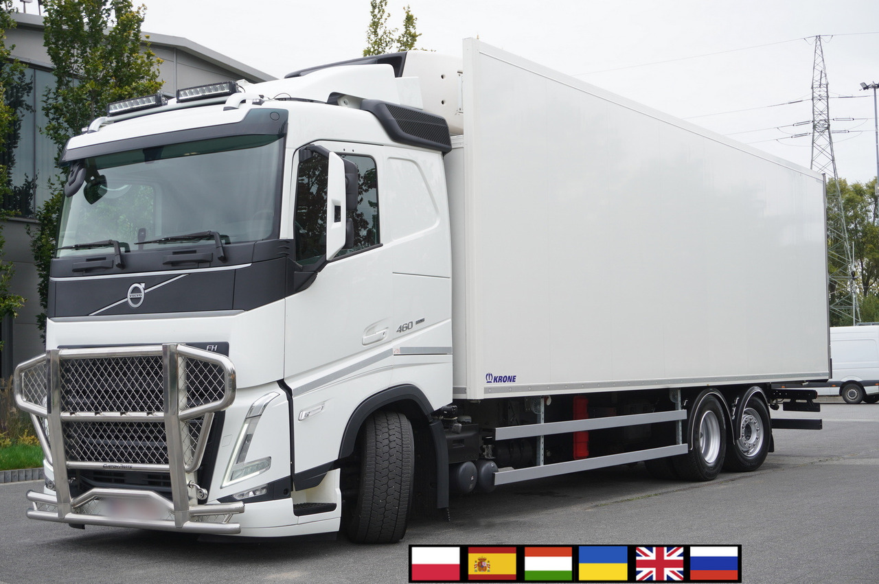 VOLVO FH 460 / Krone refrigerator 23 EPAL! / Carrier Supra 1250 MT Silent / Multitemperature / Steered axle - Chladírenský nákladní automobil: obrázek 1 VOLVO FH 460 / Krone refrigerator 23 EPAL! / Carrier Supra 1250 MT Silent / Multitemperature / Steered axle - Chladírenský nákladní automobil: obrázek 1