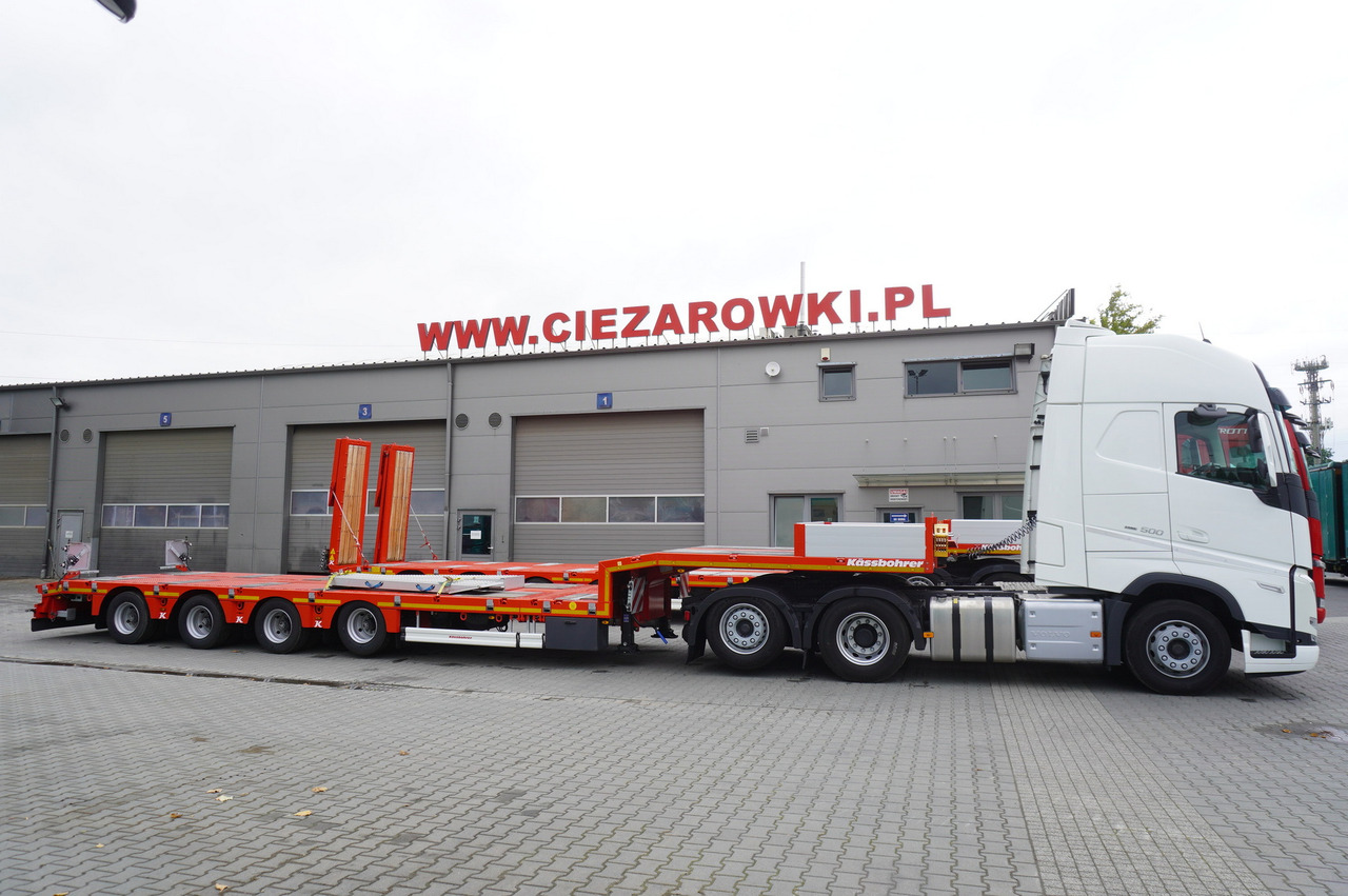 VOLVO FH 500 6 × 2 Globetrotter XL / 2023 / 114 thousand km / Brand-new low-loader Kässbohrer LB3E semi-trailer - Přepravník automobilů: obrázek 2 VOLVO FH 500 6 × 2 Globetrotter XL / 2023 / 114 thousand km / Brand-new low-loader Kässbohrer LB3E semi-trailer - Přepravník automobilů: obrázek 2