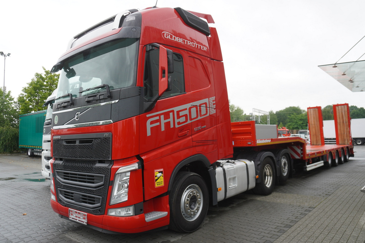 VOLVO FH 500 / BRAND-NEW Kässbohrer LB3E low-bed semi-trailer / 500 HP - Přepravník automobilů: obrázek 2 VOLVO FH 500 / BRAND-NEW Kässbohrer LB3E low-bed semi-trailer / 500 HP - Přepravník automobilů: obrázek 2