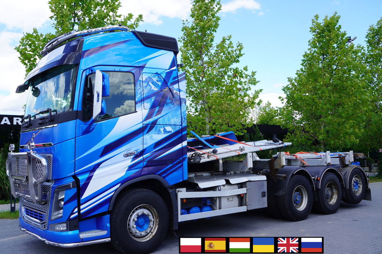 VOLVO FH16 750 8x4 / ALUCAR stanchion superstructure / 7.6 m chassis / Steered axle - Podvozek s kabinou: obrázek 1 VOLVO FH16 750 8x4 / ALUCAR stanchion superstructure / 7.6 m chassis / Steered axle - Podvozek s kabinou: obrázek 1