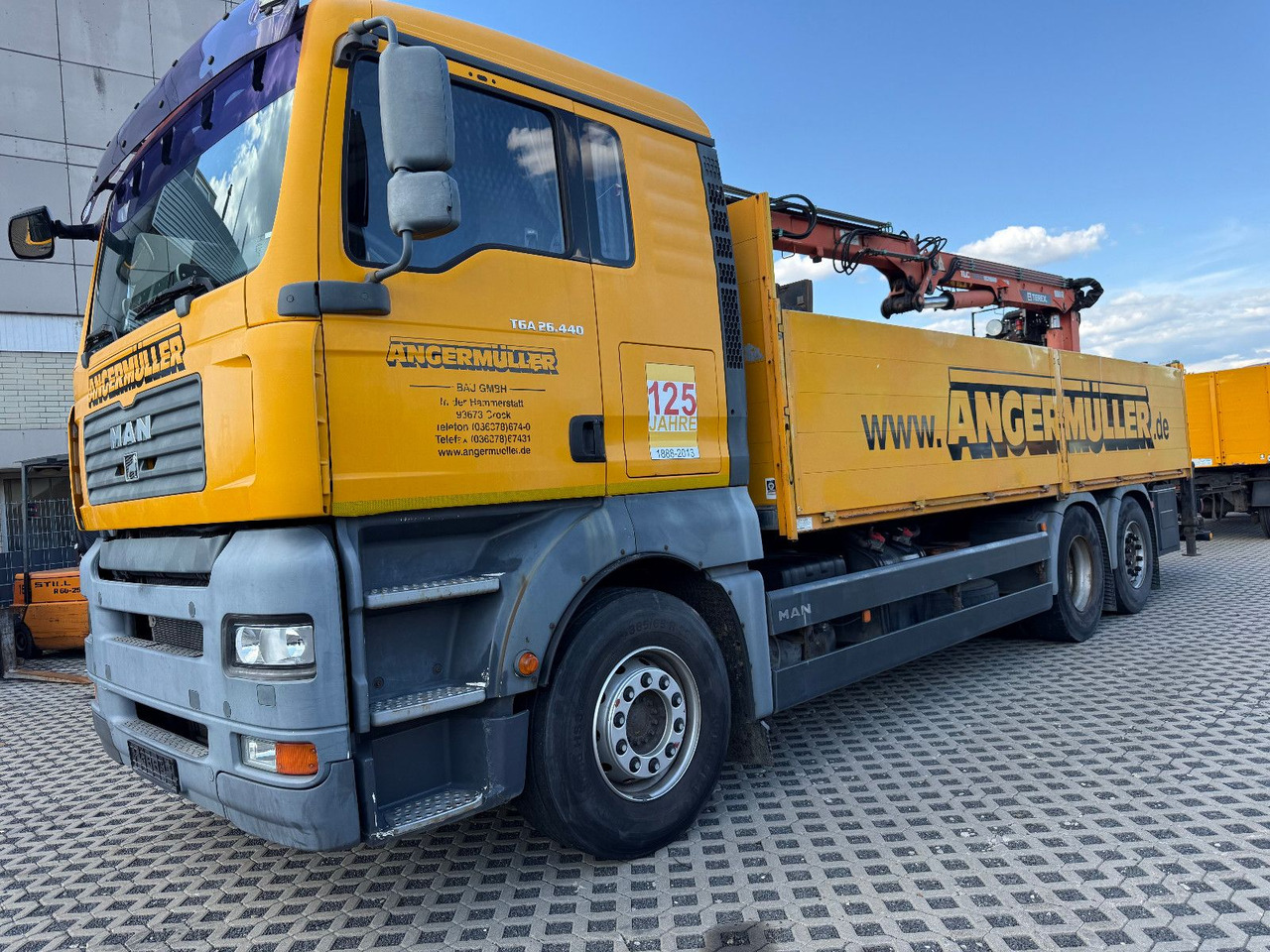 MAN TGA 26,440 TEREX TLC 165,2-A19 ACM SYSTEM - Auto s hydraulickou rukou: obrázek 2 MAN TGA 26,440 TEREX TLC 165,2-A19 ACM SYSTEM - Auto s hydraulickou rukou: obrázek 2