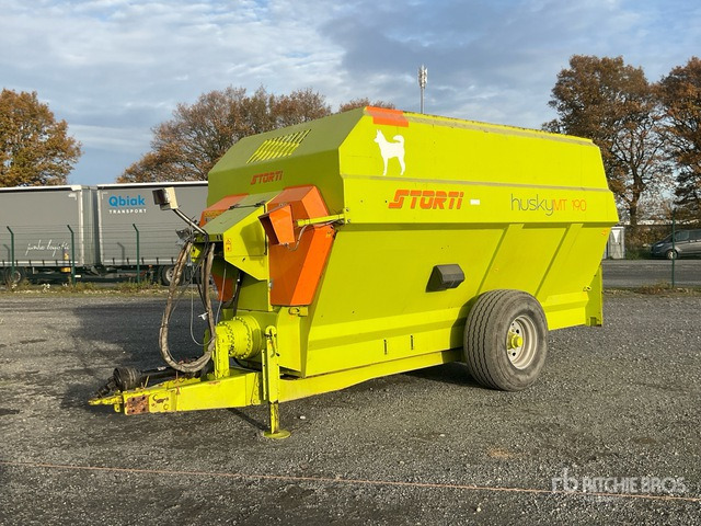 2011 Storti Husky MT190 Feed Trailer - Krmný míchací vůz: obrázek 2 2011 Storti Husky MT190 Feed Trailer - Krmný míchací vůz: obrázek 2