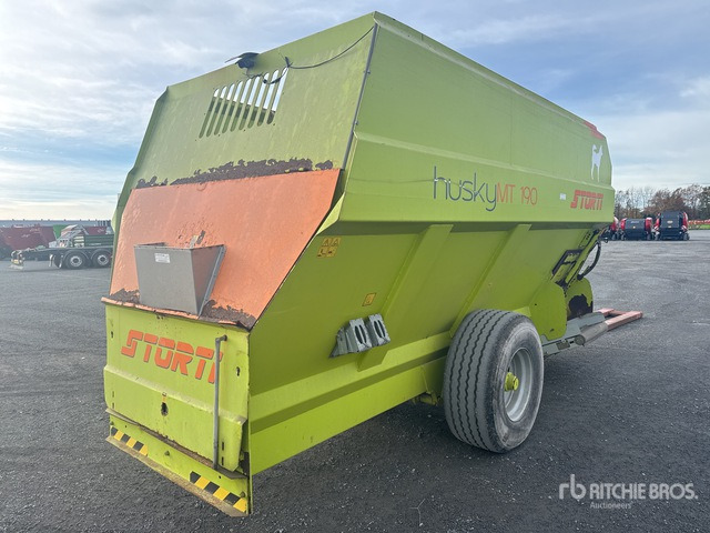 2011 Storti Husky MT190 Feed Trailer - Krmný míchací vůz: obrázek 3 2011 Storti Husky MT190 Feed Trailer - Krmný míchací vůz: obrázek 3