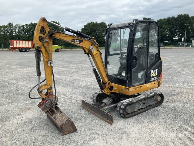 2015 Cat 301.7D Mini Excavator: <6.6t - Mini rýpadlo: obrázek 1 2015 Cat 301.7D Mini Excavator: <6.6t - Mini rýpadlo: obrázek 1