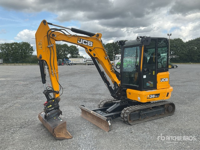2022 JCB 36C-1 Mini Excavator: <6.6t - Mini rýpadlo: obrázek 1 2022 JCB 36C-1 Mini Excavator: <6.6t - Mini rýpadlo: obrázek 1