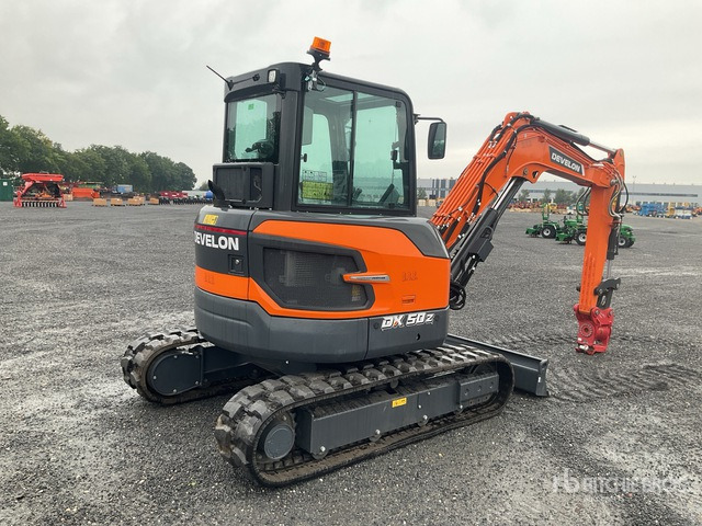 2023 Develon DX50Z-7 Mini Excavator: <6.6t - Mini rýpadlo: obrázek 3 2023 Develon DX50Z-7 Mini Excavator: <6.6t - Mini rýpadlo: obrázek 3