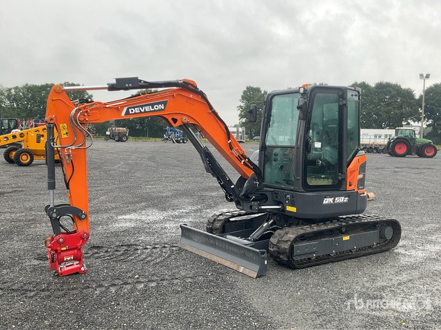 2023 Develon DX50Z-7 Mini Excavator: <6.6t - Mini rýpadlo: obrázek 2 2023 Develon DX50Z-7 Mini Excavator: <6.6t - Mini rýpadlo: obrázek 2