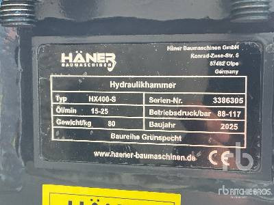 HAENER HX400S (Unused) - Hydraulické kladivo: obrázek 5 HAENER HX400S (Unused) - Hydraulické kladivo: obrázek 5