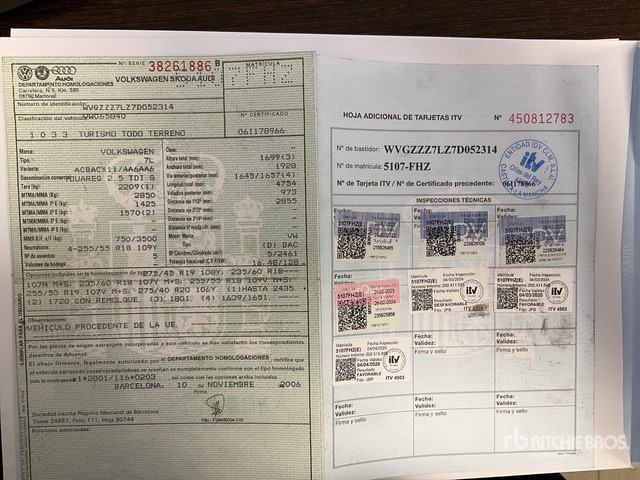 2006 Volkswagen Touareg 2.5 AWD SUV - SUV: obrázek 2 2006 Volkswagen Touareg 2.5 AWD SUV - SUV: obrázek 2