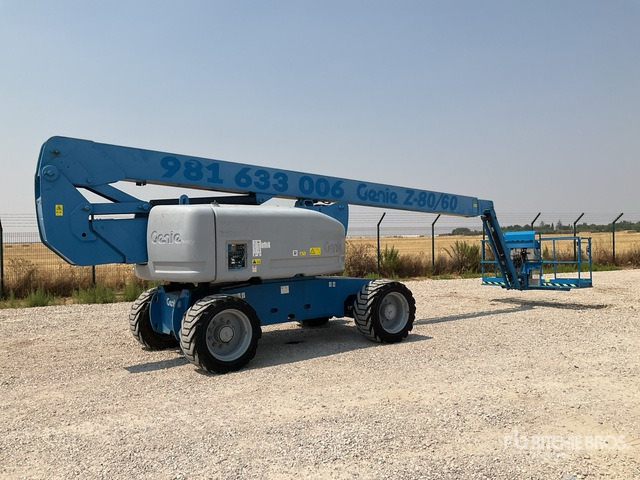 2007 Genie Z80/60 4WD Diesel Articulating Boom Lift - Kloubová plošina: obrázek 4 2007 Genie Z80/60 4WD Diesel Articulating Boom Lift - Kloubová plošina: obrázek 4