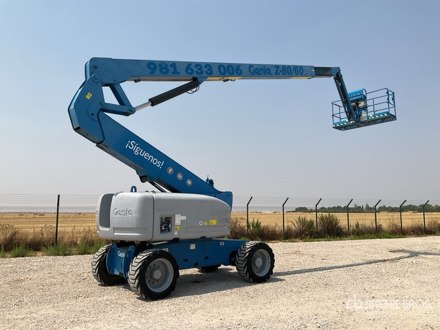 2007 Genie Z80/60 4WD Diesel Articulating Boom Lift - Kloubová plošina: obrázek 2 2007 Genie Z80/60 4WD Diesel Articulating Boom Lift - Kloubová plošina: obrázek 2