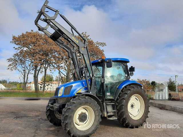 2008 New Holland T6010 Plus, con pala 4WD Tractor - Traktor: obrázek 1 2008 New Holland T6010 Plus, con pala 4WD Tractor - Traktor: obrázek 1