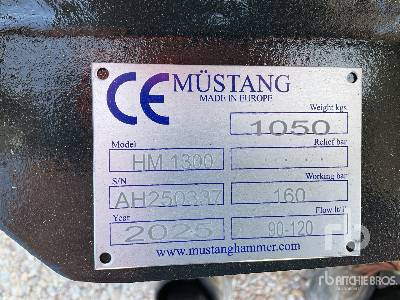 MUSTANG HM1300 (Unused) - Hydraulické kladivo: obrázek 5 MUSTANG HM1300 (Unused) - Hydraulické kladivo: obrázek 5