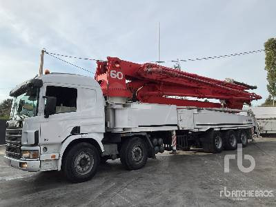 SCANIA P124 NA420 2005 Junjin JJ-M5517 56 m on 10 ... - Autočerpadlo: obrázek 1 SCANIA P124 NA420 2005 Junjin JJ-M5517 56 m on 10 ... - Autočerpadlo: obrázek 1