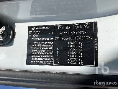 MERCEDES-BENZ ACTROS 1845LS 4x2 - Tahač: obrázek 5 MERCEDES-BENZ ACTROS 1845LS 4x2 - Tahač: obrázek 5