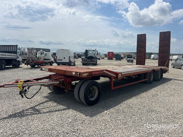 2002 DE Angelis 3R3201 8.45 m Tri/A Flatbed Trailer - Podvalníkový přívěs: obrázek 1 2002 DE Angelis 3R3201 8.45 m Tri/A Flatbed Trailer - Podvalníkový přívěs: obrázek 1