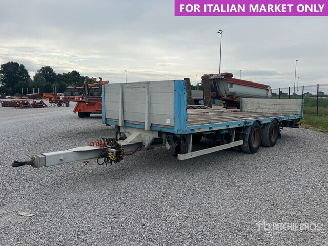2002 Pezzaioli BC22G/20 T/A Trailer :Misc. Trailer - Přívěs plato/ Valník: obrázek 1 2002 Pezzaioli BC22G/20 T/A Trailer :Misc. Trailer - Přívěs plato/ Valník: obrázek 1