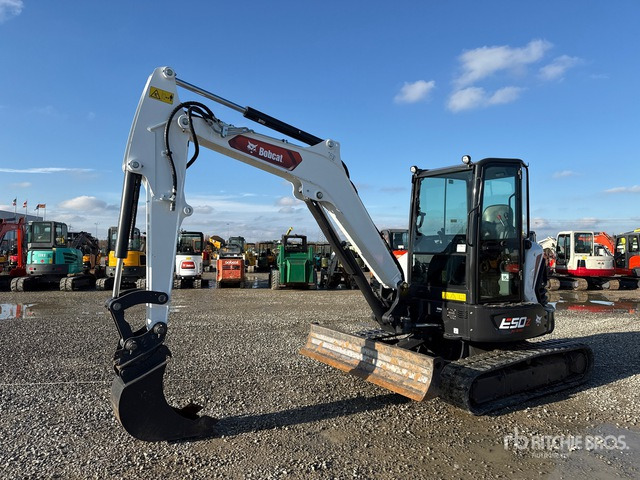 2023 Bobcat E50Z Long Arm Mini Excavator: <6.6t - Mini rýpadlo: obrázek 1 2023 Bobcat E50Z Long Arm Mini Excavator: <6.6t - Mini rýpadlo: obrázek 1