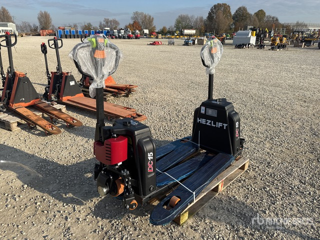 2024 Hezlift HEPT15 TLi Qty of 2 (Unused) Pallet Jack - Paletový vozík: obrázek 1 2024 Hezlift HEPT15 TLi Qty of 2 (Unused) Pallet Jack - Paletový vozík: obrázek 1
