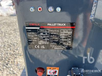 HELI CBD15 BLIH 1500 kg Electric (Unused) - Paletový vozík: obrázek 5 HELI CBD15 BLIH 1500 kg Electric (Unused) - Paletový vozík: obrázek 5