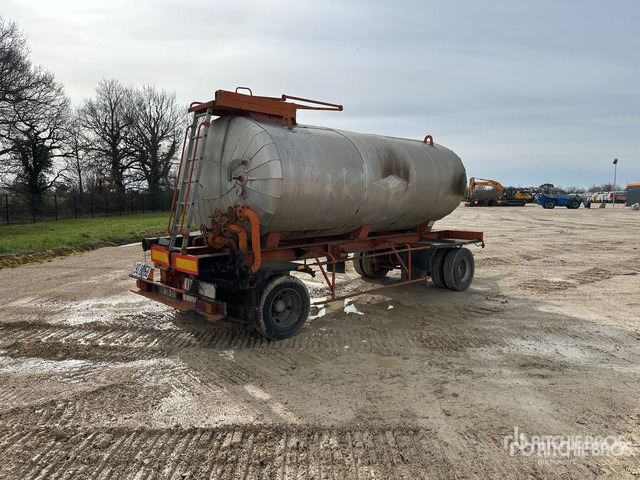 1988 Secmair Original 9500 gal Remorque Citerne A Bitume Asphalt Tank Trailer - Cisternový přívěs: obrázek 3 1988 Secmair Original 9500 gal Remorque Citerne A Bitume Asphalt Tank Trailer - Cisternový přívěs: obrázek 3