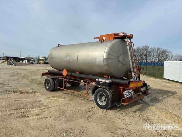 1988 Secmair Original 9500 gal Remorque Citerne A Bitume Asphalt Tank Trailer - Cisternový přívěs: obrázek 4 1988 Secmair Original 9500 gal Remorque Citerne A Bitume Asphalt Tank Trailer - Cisternový přívěs: obrázek 4