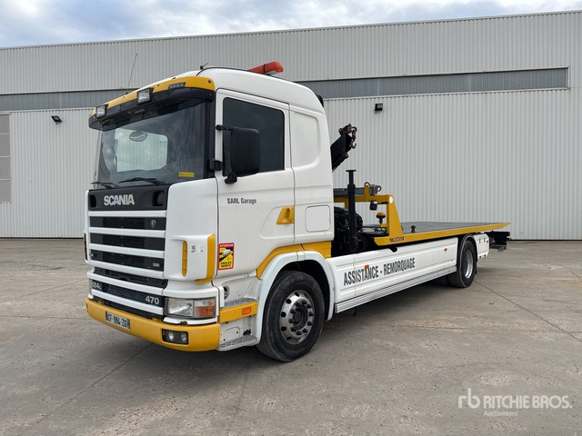 2003 Scania 4x2 Depanneuse Avec Grue Fassi ... Rollback Truck - Odtahovka: obrázek 2 2003 Scania 4x2 Depanneuse Avec Grue Fassi ... Rollback Truck - Odtahovka: obrázek 2