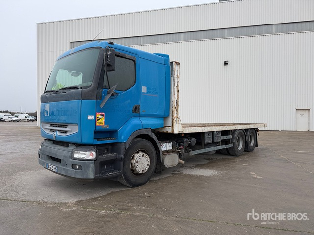 2005 Renault Premium 420Dci 6x2 Camion Plateau 6x2 (Inoperable) Flatbed Truck - Nákladní automobil valníkový/ Plošinový: obrázek 1 2005 Renault Premium 420Dci 6x2 Camion Plateau 6x2 (Inoperable) Flatbed Truck - Nákladní automobil valníkový/ Plošinový: obrázek 1