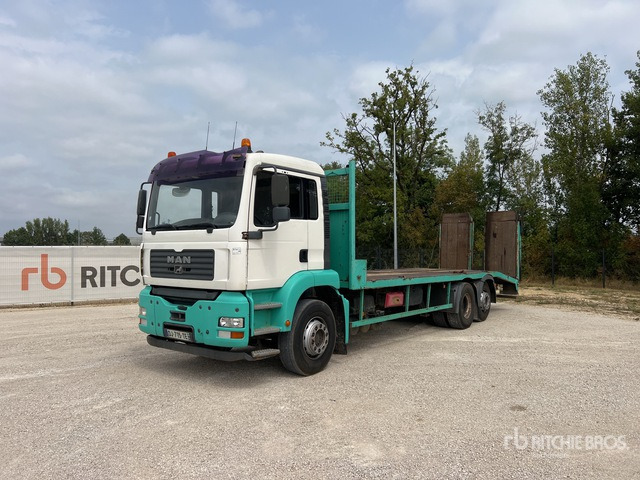 2006 MAN TGA 26.390 6x2-2BL Camion Plateau Flatbed Truck - Přepravník automobilů: obrázek 2 2006 MAN TGA 26.390 6x2-2BL Camion Plateau Flatbed Truck - Přepravník automobilů: obrázek 2