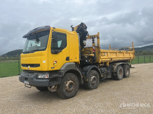 2006 Renault Kerax 380 2005 Palfinger PK20002 6100 kg ... Dump Truck with Crane - Sklápěč: obrázek 2 2006 Renault Kerax 380 2005 Palfinger PK20002 6100 kg ... Dump Truck with Crane - Sklápěč: obrázek 2