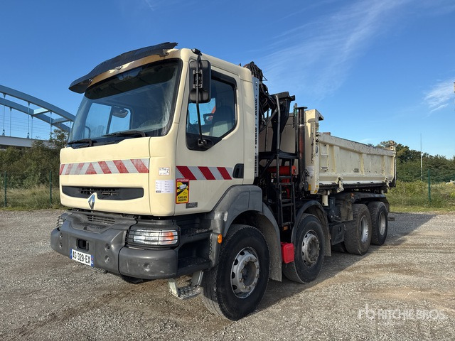 2006 Renault Kerax 420dCi 2006 Palfinger pk12000 6680 kg ... Dump Truck with Crane - Sklápěč: obrázek 1 2006 Renault Kerax 420dCi 2006 Palfinger pk12000 6680 kg ... Dump Truck with Crane - Sklápěč: obrázek 1
