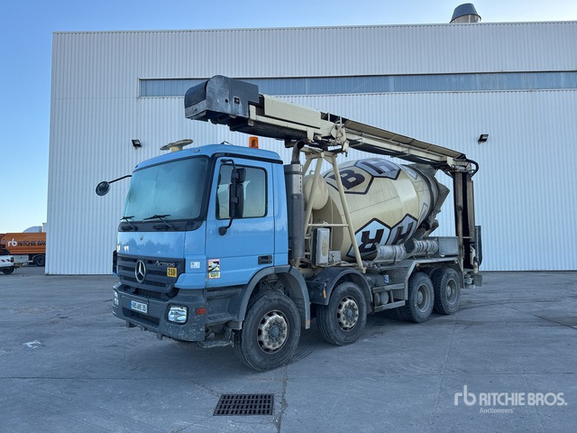 2007 Mercedes-Benz Actros 3236 8x4 Camion Toupie 8x4 Mixer Truck - Autodomíchávač: obrázek 1 2007 Mercedes-Benz Actros 3236 8x4 Camion Toupie 8x4 Mixer Truck - Autodomíchávač: obrázek 1