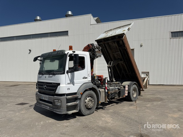 2008 Mercedes Axor 1833 2008 Palfinger PK15500 6100 kg ... Dump Truck with Crane - Sklápěč, Auto s hydraulickou rukou: obrázek 4 2008 Mercedes Axor 1833 2008 Palfinger PK15500 6100 kg ... Dump Truck with Crane - Sklápěč, Auto s hydraulickou rukou: obrázek 4