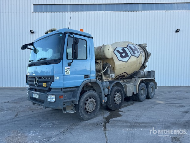 2008 Mercedes-Benz Actros 3236 8x4 Camion Malaxeur 8x4 Mixer Truck - Autodomíchávač: obrázek 1 2008 Mercedes-Benz Actros 3236 8x4 Camion Malaxeur 8x4 Mixer Truck - Autodomíchávač: obrázek 1