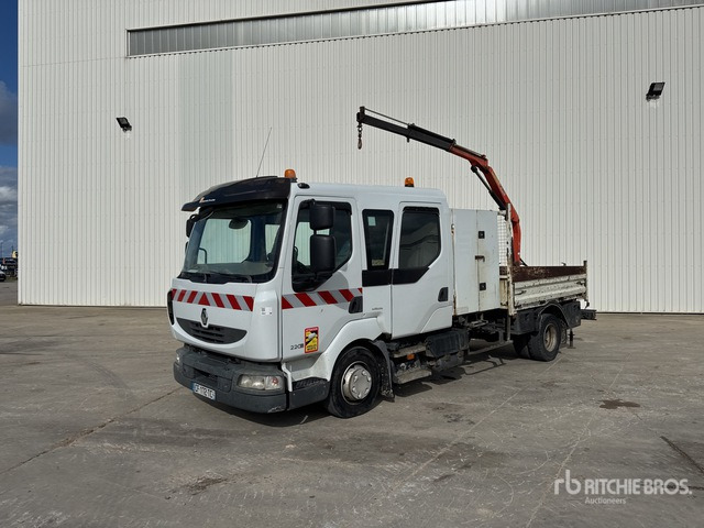 2008 Renault Midlum 220DXi 2008 Palfinger PK2700A on 4x2 C ... Flatbed Truck with Crane - Nákladní automobil valníkový/ Plošinový, Auto s hydraulickou rukou: obrázek 3 2008 Renault Midlum 220DXi 2008 Palfinger PK2700A on 4x2 C ... Flatbed Truck with Crane - Nákladní automobil valníkový/ Plošinový, Auto s hydraulickou rukou: obrázek 3