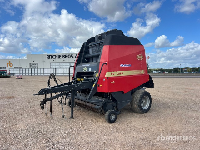 2008 Vicon RV2190 Presse A Balles Rondes 1 Essieu S/A Round Baler - Lis na válcové balíky: obrázek 1 2008 Vicon RV2190 Presse A Balles Rondes 1 Essieu S/A Round Baler - Lis na válcové balíky: obrázek 1