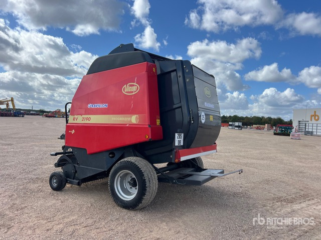 2008 Vicon RV2190 Presse A Balles Rondes 1 Essieu S/A Round Baler - Lis na válcové balíky: obrázek 4 2008 Vicon RV2190 Presse A Balles Rondes 1 Essieu S/A Round Baler - Lis na válcové balíky: obrázek 4