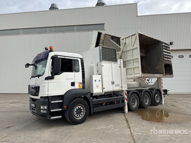 2011 MAN TGS35.480 2010 MTS 4A14T36.000V on 8x4 Ca ... Vacuum Excavator Truck - Čistič odpadových jam: obrázek 3 2011 MAN TGS35.480 2010 MTS 4A14T36.000V on 8x4 Ca ... Vacuum Excavator Truck - Čistič odpadových jam: obrázek 3