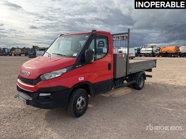 2016 Iveco 35-130 4x2 Camion Benne (Inoperable) Dump Truck: Light Duty - Dodávka sklápěč: obrázek 1 2016 Iveco 35-130 4x2 Camion Benne (Inoperable) Dump Truck: Light Duty - Dodávka sklápěč: obrázek 1