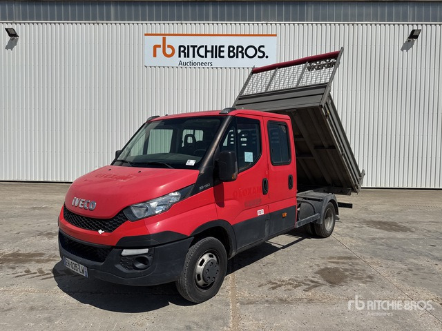 2016 Iveco 35-130 Camion Benne (Inoperable) Dump Truck: Light Duty - Dodávka sklápěč, Dodávka s dvojitou kabinou: obrázek 3 2016 Iveco 35-130 Camion Benne (Inoperable) Dump Truck: Light Duty - Dodávka sklápěč, Dodávka s dvojitou kabinou: obrázek 3