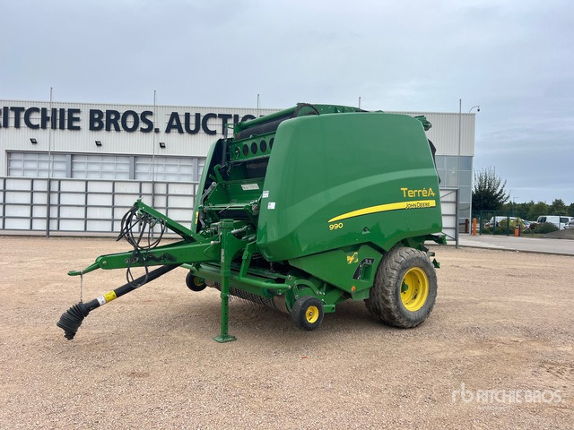 2017 John Deere 990 Presse A Balles Rondes 1 Essieu S/A Round Baler - Lis na válcové balíky: obrázek 1 2017 John Deere 990 Presse A Balles Rondes 1 Essieu S/A Round Baler - Lis na válcové balíky: obrázek 1