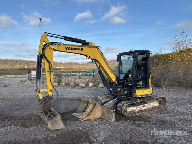 2017 Yanmar VIO57-6A Mini-Pelle Mini Excavator: <6.6t - Mini rýpadlo: obrázek 1 2017 Yanmar VIO57-6A Mini-Pelle Mini Excavator: <6.6t - Mini rýpadlo: obrázek 1