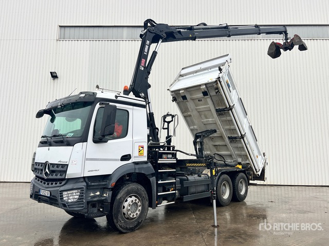 2020 Mercedes-Benz Arocs 2640 2019 Hiab BL158HD01417 5000 kg ... Dump Truck with Crane - Sklápěč: obrázek 2 2020 Mercedes-Benz Arocs 2640 2019 Hiab BL158HD01417 5000 kg ... Dump Truck with Crane - Sklápěč: obrázek 2