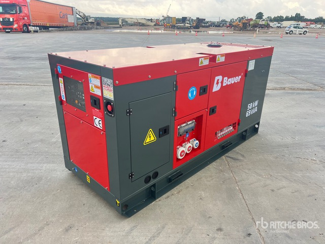 2025 Bauer GFS-50kW 62.5 kVA Skid-Mounted Groupe El ... Generator Set - Elektrický generátor: obrázek 3 2025 Bauer GFS-50kW 62.5 kVA Skid-Mounted Groupe El ... Generator Set - Elektrický generátor: obrázek 3