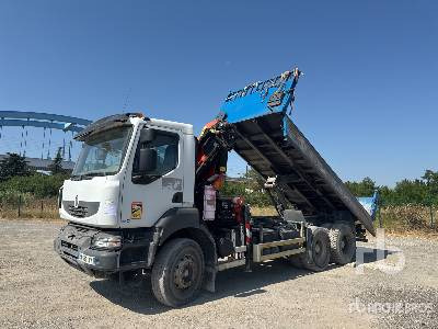 RENAULT KERAX 410 2008 Palfinger PK16502 6200 kg ... - Sklápěč, Auto s hydraulickou rukou: obrázek 2 RENAULT KERAX 410 2008 Palfinger PK16502 6200 kg ... - Sklápěč, Auto s hydraulickou rukou: obrázek 2